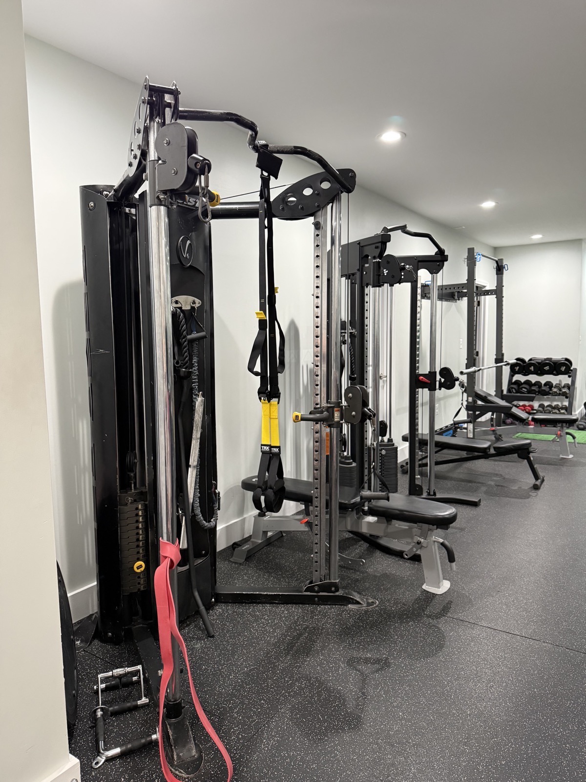 Cable and functional training machines